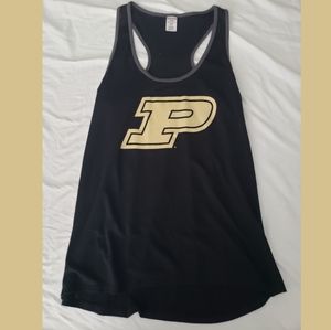 Purdue University Black & Gold Racerback Tank Top